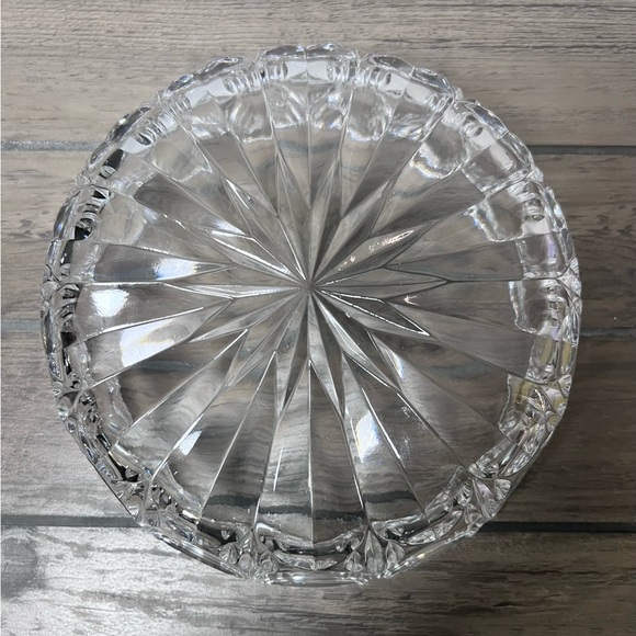 Beyer Bleikristall Vintage Never Displayed Crystal Holiday Nut/CandyDish Bowl - Picture 3 of 5